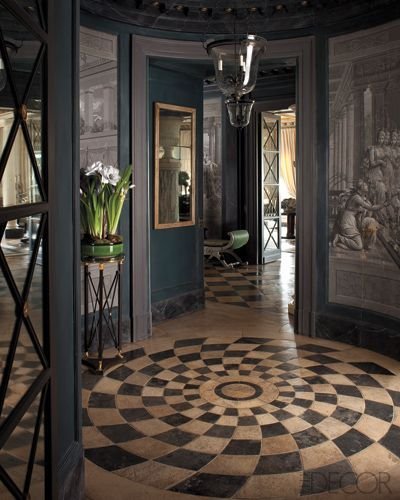 Black and White Marble Floor Design Black and White Marble Floor Design