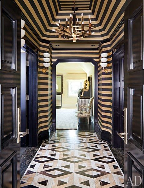 Hallway Marble Floor Design